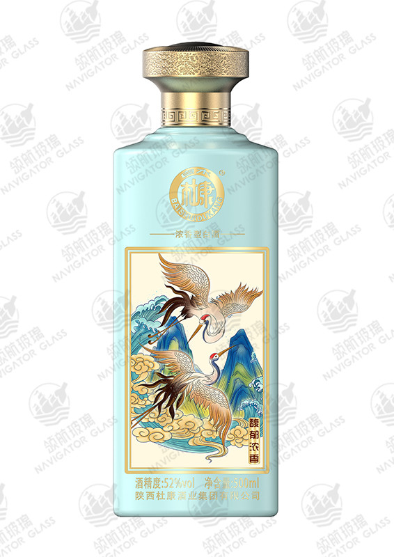 新款噴涂酒瓶-011