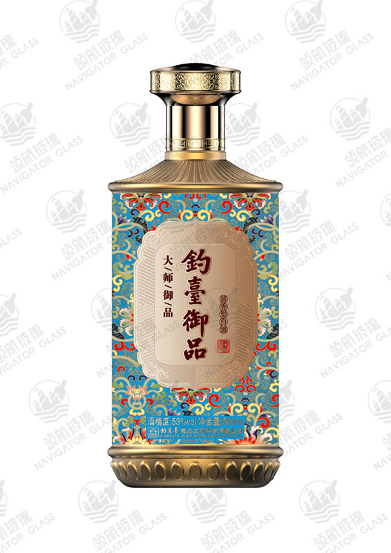新款噴涂酒瓶-014