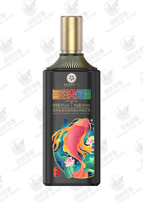 新款噴涂酒瓶-019