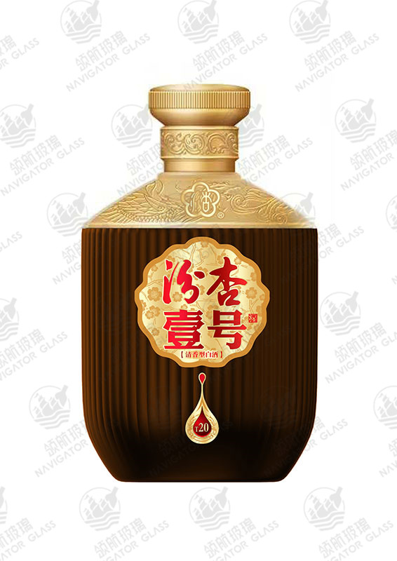 新款噴涂酒瓶-036