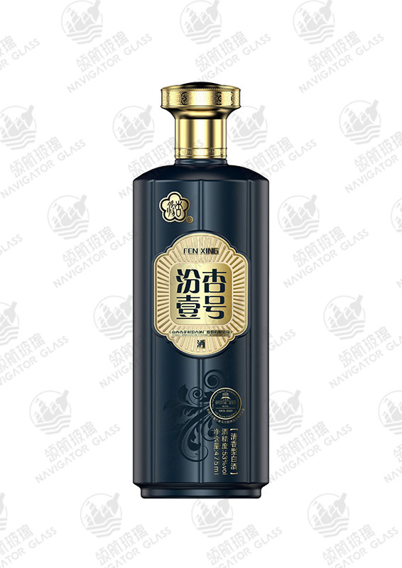 新款噴涂酒瓶-043
