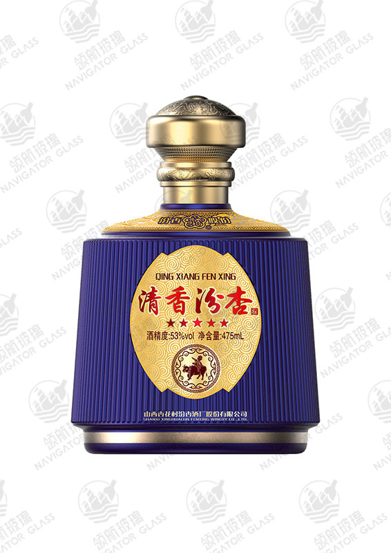 新款噴涂酒瓶-052