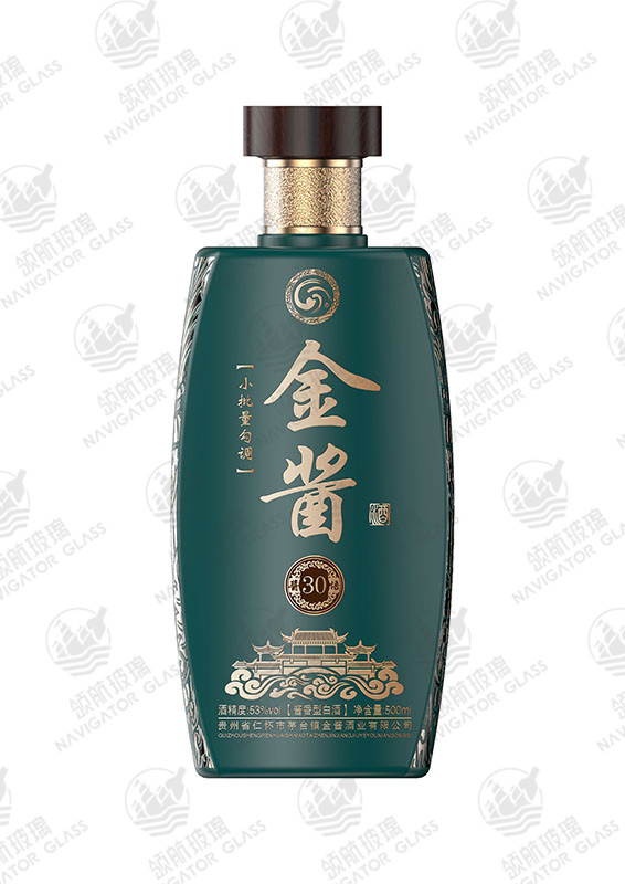 新款噴涂酒瓶-072