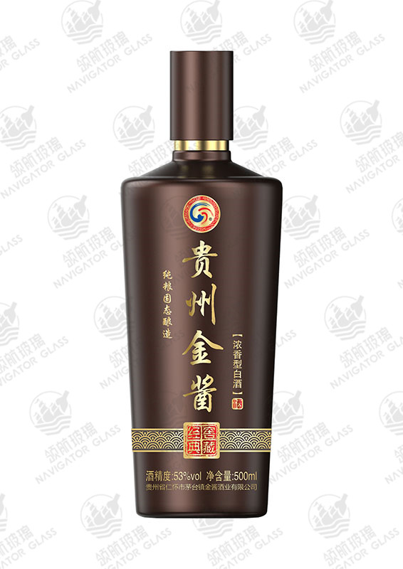 新款噴涂酒瓶-077