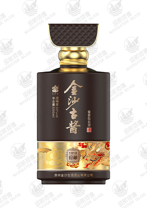 新款噴涂酒瓶-091