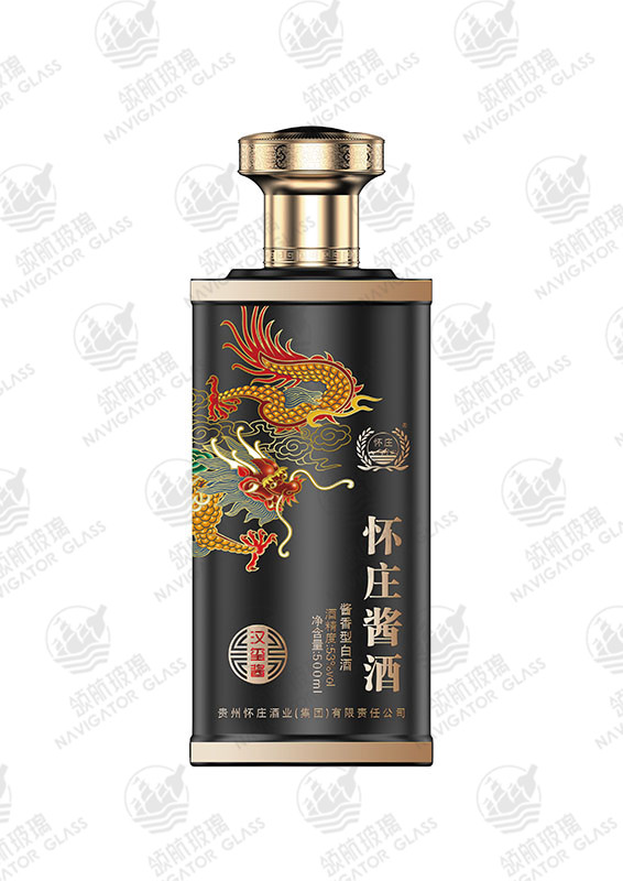 新款噴涂酒瓶-100