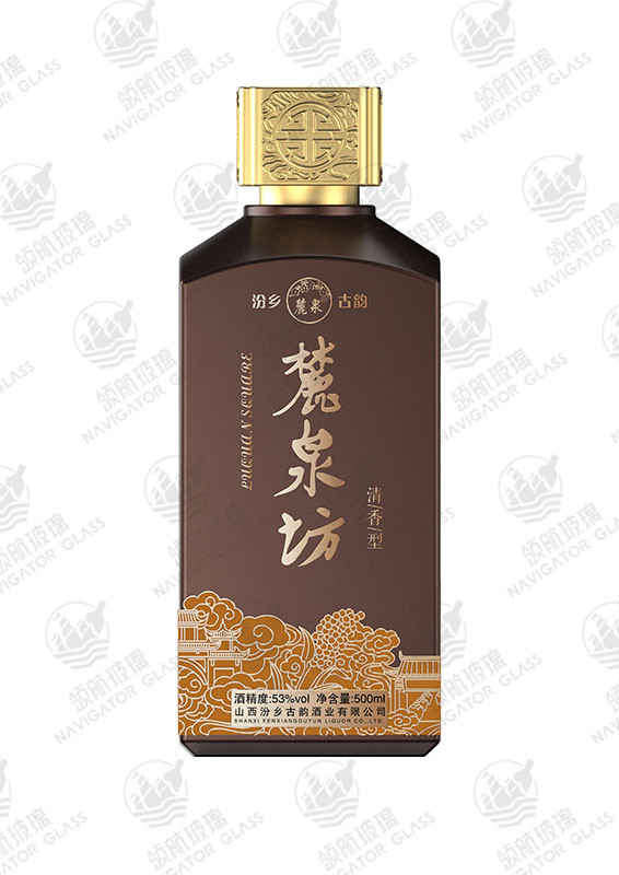 新款噴涂酒瓶-134