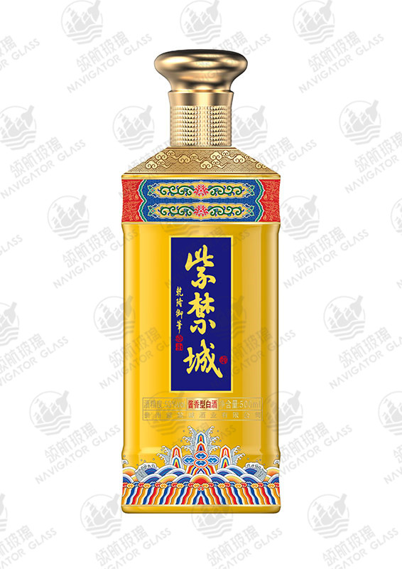 新款噴涂酒瓶-145