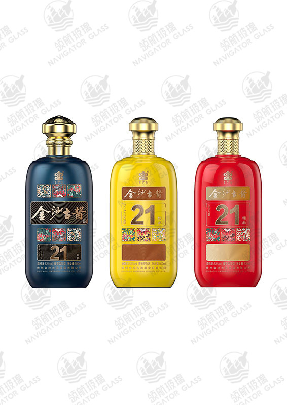 新款噴涂酒瓶-200