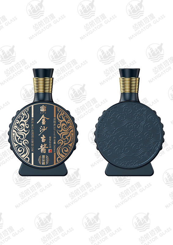 新款噴涂酒瓶-207