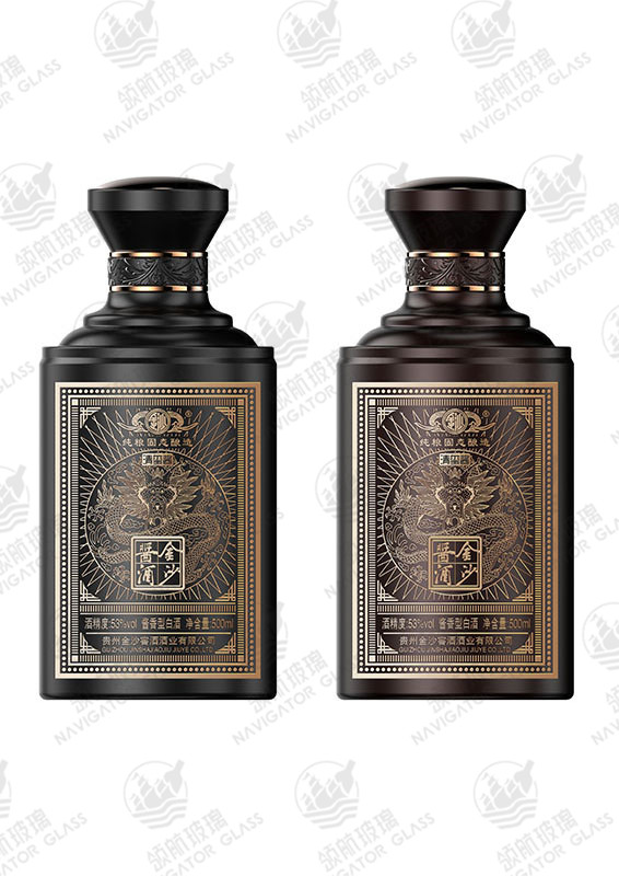 新款噴涂酒瓶-212