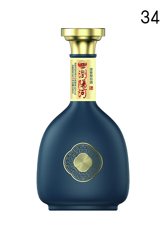 新款噴涂酒瓶-227
