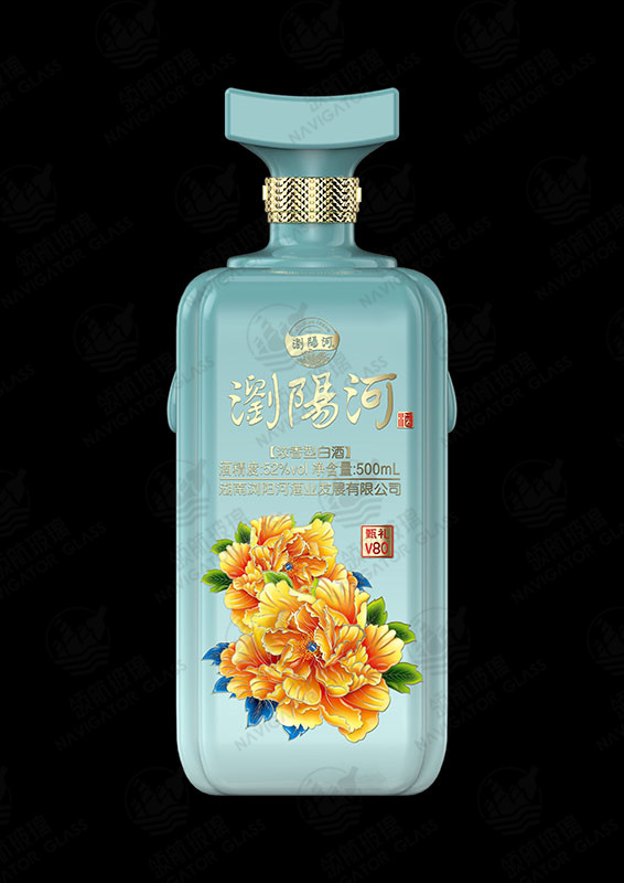 新款噴涂酒瓶-236