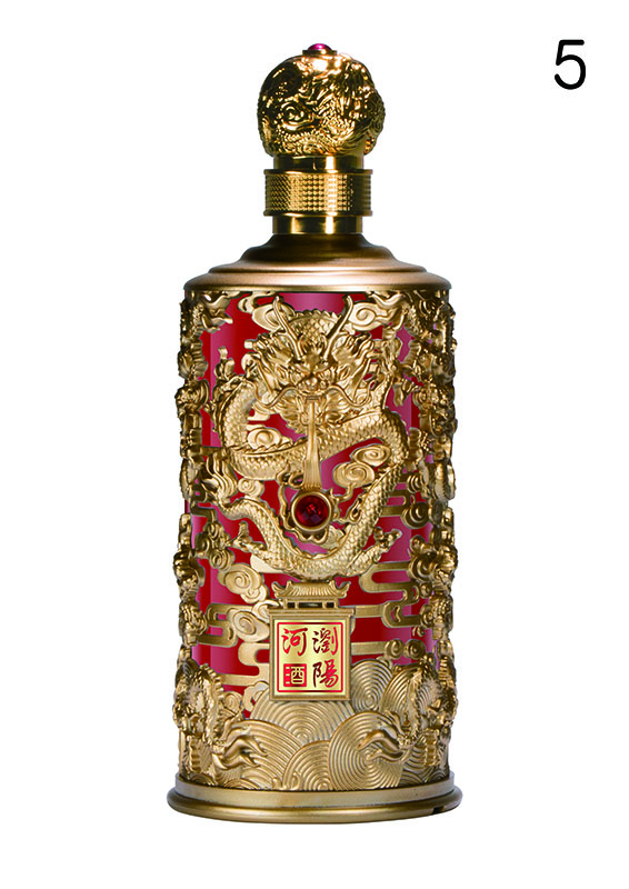 新款噴涂酒瓶-256
