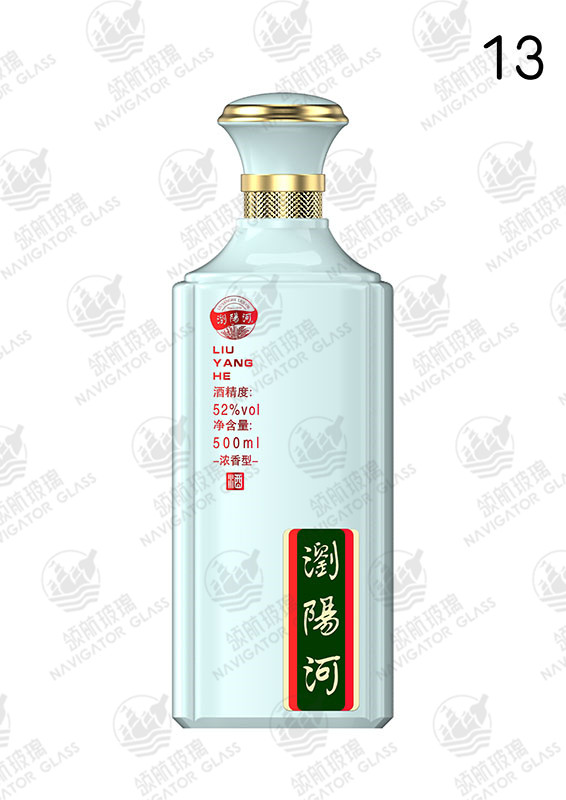 新款噴涂酒瓶-258