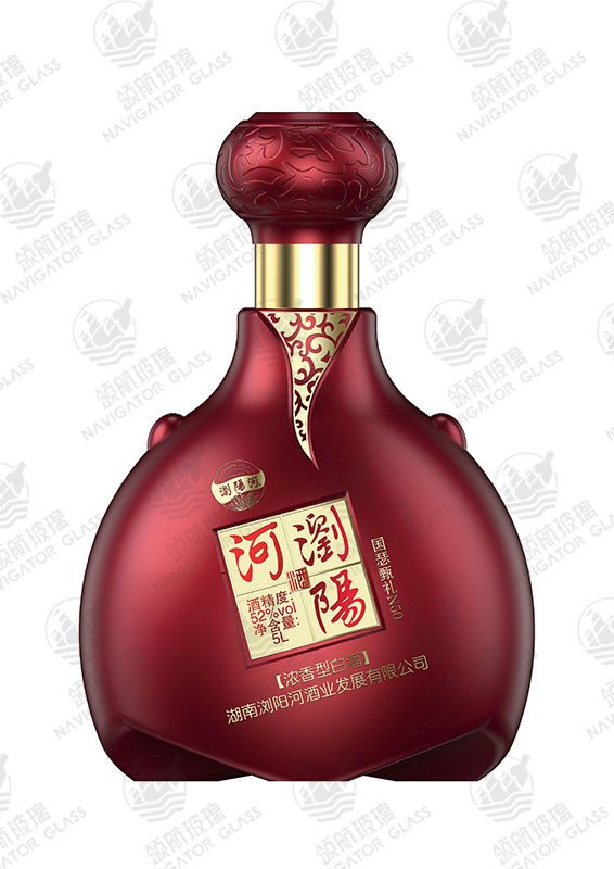 新款噴涂酒瓶-273