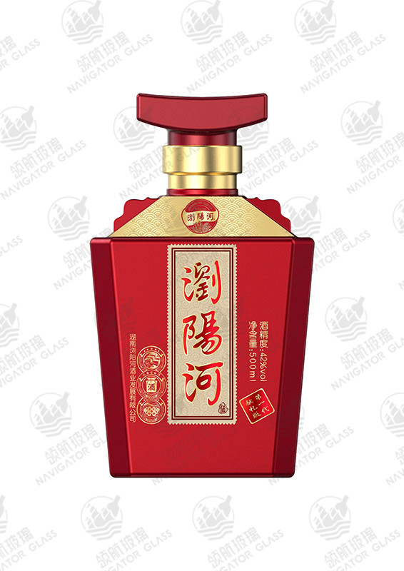 新款噴涂酒瓶-280