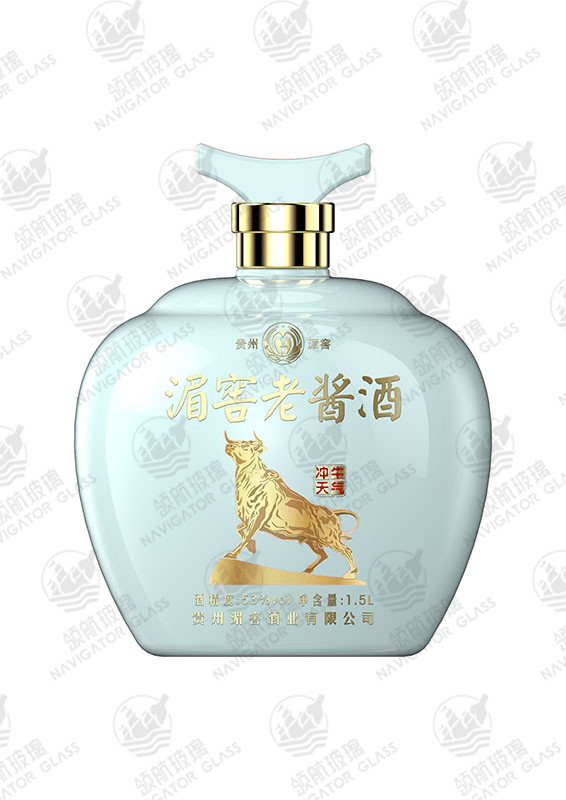 新款噴涂酒瓶-281