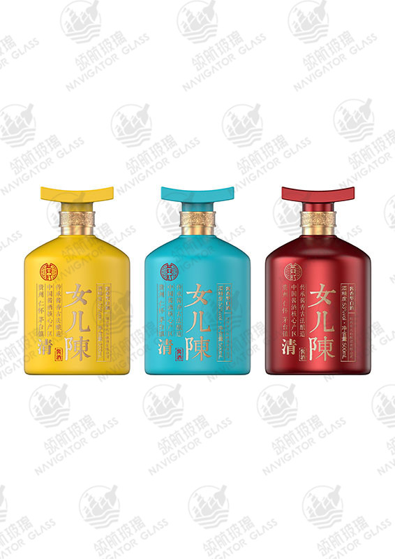新款噴涂酒瓶-296