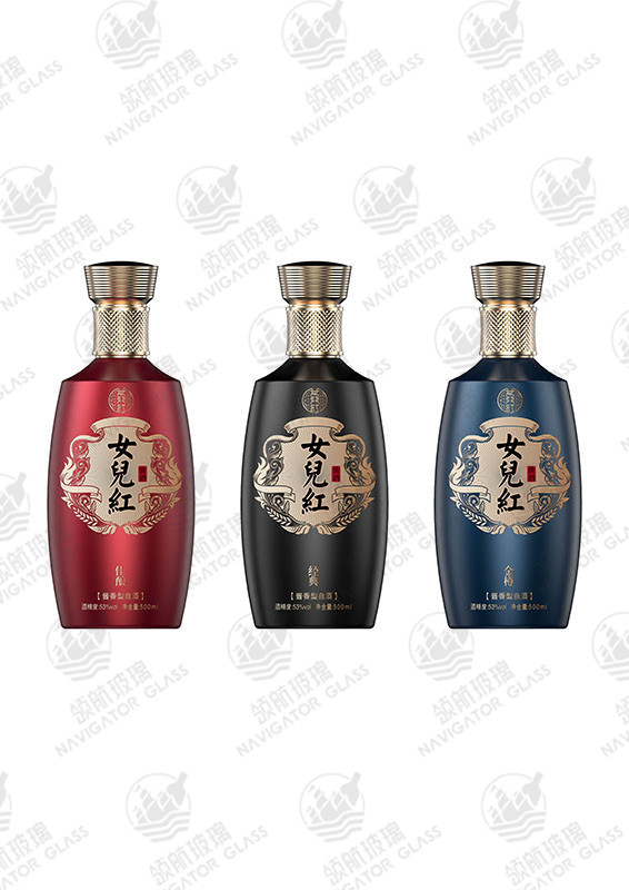 新款噴涂酒瓶-297