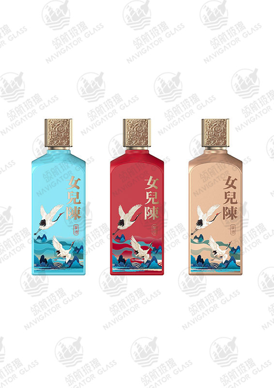新款噴涂酒瓶-299