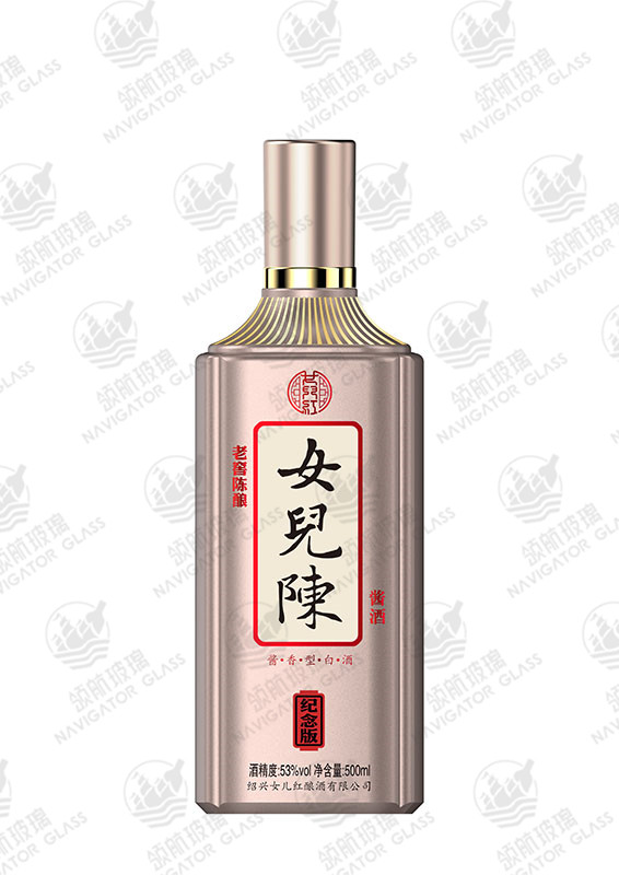 新款噴涂酒瓶-303