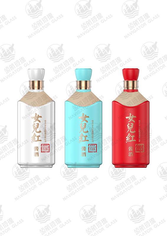 新款噴涂酒瓶-304