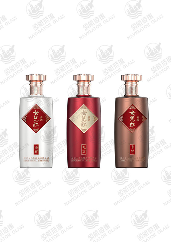 新款噴涂酒瓶-310