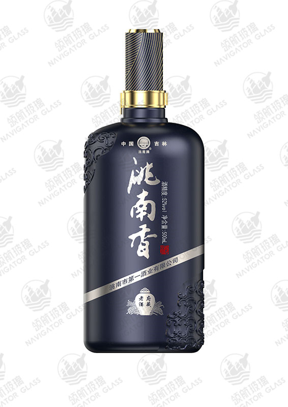 新款噴涂酒瓶-326